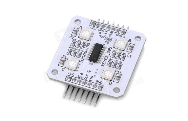 Cheap SPI LED Light Module Sensors For Arduino , RGB 5V 4 x SMD 5050 LED for sale