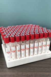 China Manufacturer Plain Tube Vacuum Blood Sample Collection Tube Medical Blood collection 2ml3ml5ml on sale