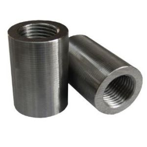 Best Carbon Steel Threaded Rebar Coupler Straight Screw Sleeve Connection wholesale