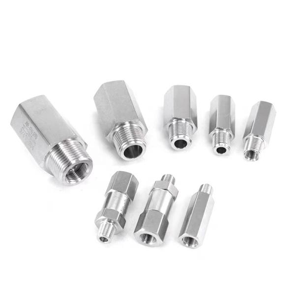 1/8&quot; 1/4&quot; 3/8&quot; 1/2&quot; Bsp NPT Female to Male One-Way Check Valve for Pipeline