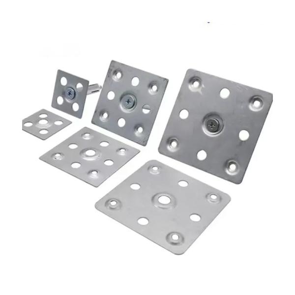 Secure Screw Fixing Curtain Wall Hardware Connection For Customizable Rise And Buildings