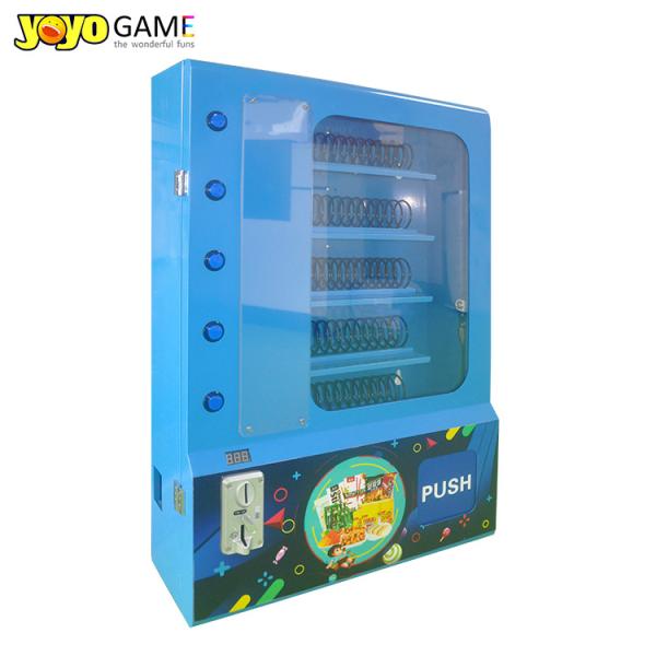 60w Power Customizable Coin-Operated Vending Machines Steel And Reinforced Sheet Metal Chassis With Construction