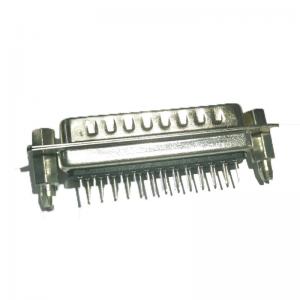 Best WCON D-SUB Male Double Row Straight Type 25P PBT Black Sel . Gold Flash / Sn ROHS wholesale