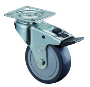 China Apparatus Castor Swivel Casters With Brakes Locking Wheels on sale