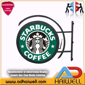 Outdoor Circle Logo Round Logo Full Color LED Video Screen Display