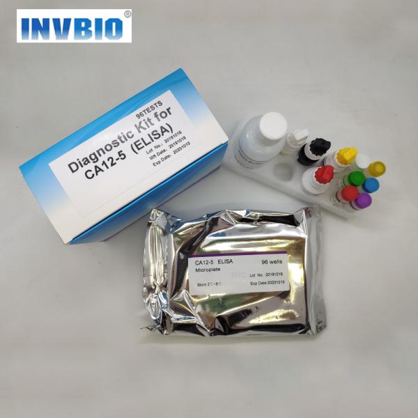 Human Ca125 Test Kit Elisa Carbohydrate Antigen 125