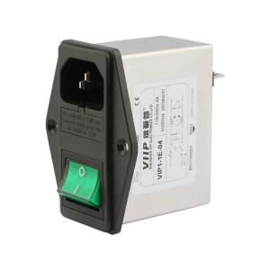 IEC Socket Filter Interference Reduction Filter -25C- 85C Operation for Optimal Noise Management and Suppression
