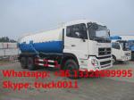best price DONGFENG TIANLONG 6*4 16M3 vacuum tank truck for sale, factory sale