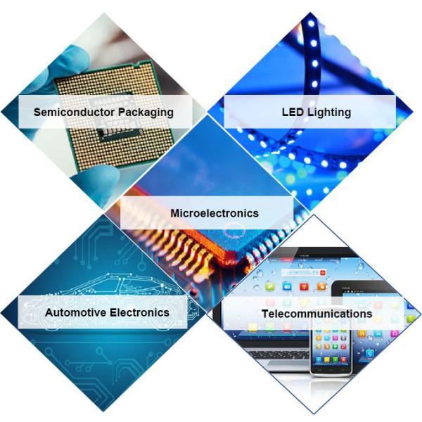 Custom Copper Lead Frame Photo Chemical Etching Service Thickness 0.07mm to 0.2mm