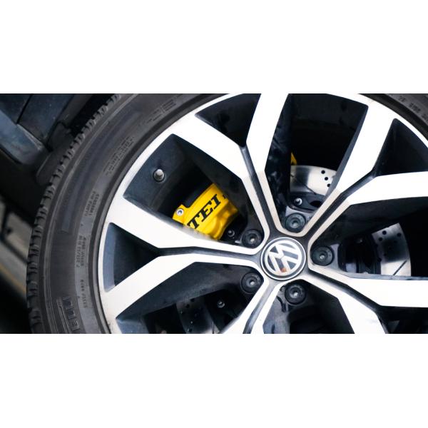 Front 6 Piston And Rear 4 Piston Caliper BBK Auto Brake System For Volkswagen Atlas 19 Inch Rim