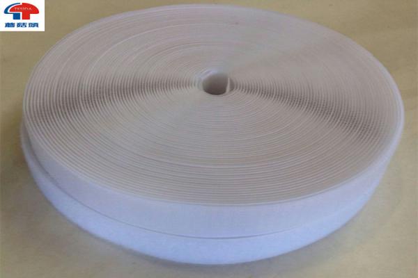 Cheap Polyamide White Sew On Hook and Loop Tape , 1" Width sticky hook and loop for sale