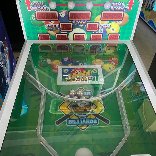 Playfun Factory Supply Super Billiards Arcade Lottery Coin Operated Game Ticket Redemption Machine