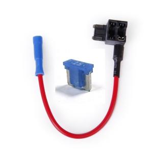 Micro Blade Mini ATM FUSE PLUG Add a circuit Fuse Block Extension +15A Fuse