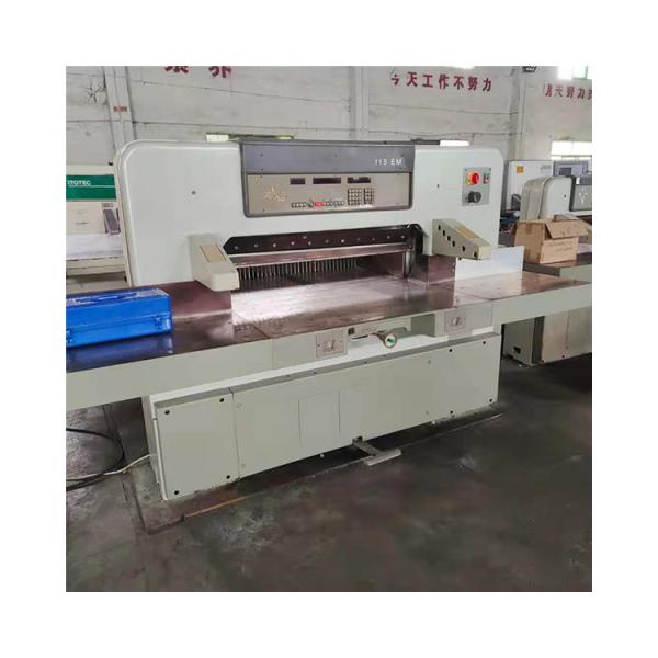 Automatic Hydraulic Paper Cutter Guillotine Polar Design 380v After Service Online support