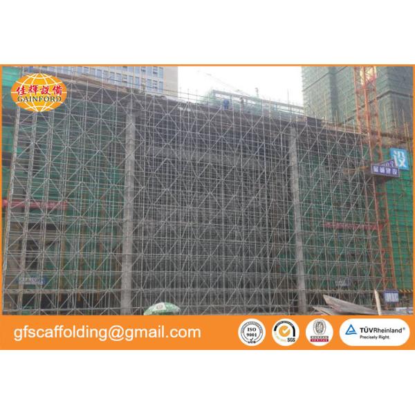 Painted Q235 scaffolding steel tubes 6 meters with 48.3mm O.D. for Indonesia market