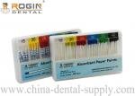 Colour Coded 2% 4% 6% ISO Size Absorbent Paper Points Endodontic Material F1 F2