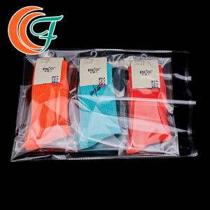 Best Waterproof OPP Resealable Plastic Bags Customize Sport Socks Self Sealing Bag wholesale