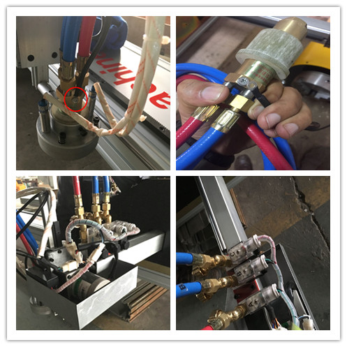 Light Duty Portable CNC Cutting Machine , CNC Tube Cutting Machine 50HZ / 60HZ 220v