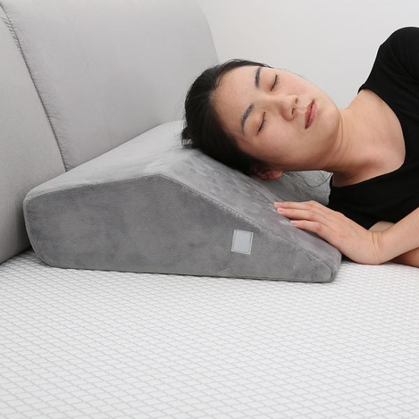 Jacquard Eco - Friendly Foam Wedge Pillow For Sleeping Breathable Relax