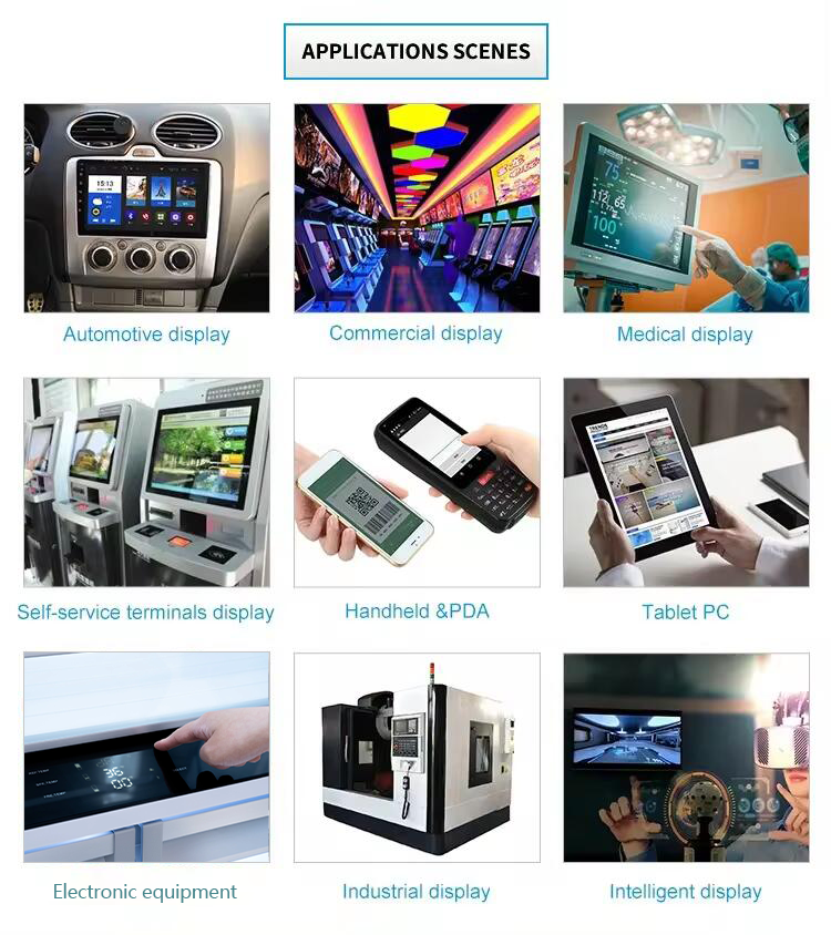 12.3-Inch WLED LCD Display Module with 1280*480 Resolution ODM Supplier's Elevator Application Friendly TX31D200VM0BAA