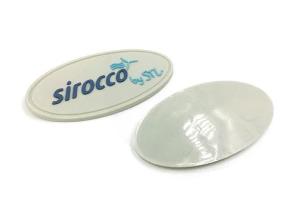 Cheap 3D Design Soft PVC Patches Up To 12 Colors Per Design With Good Elastic for sale