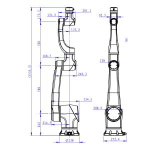 Pick Place Robotic Arm With Customizable Operating System