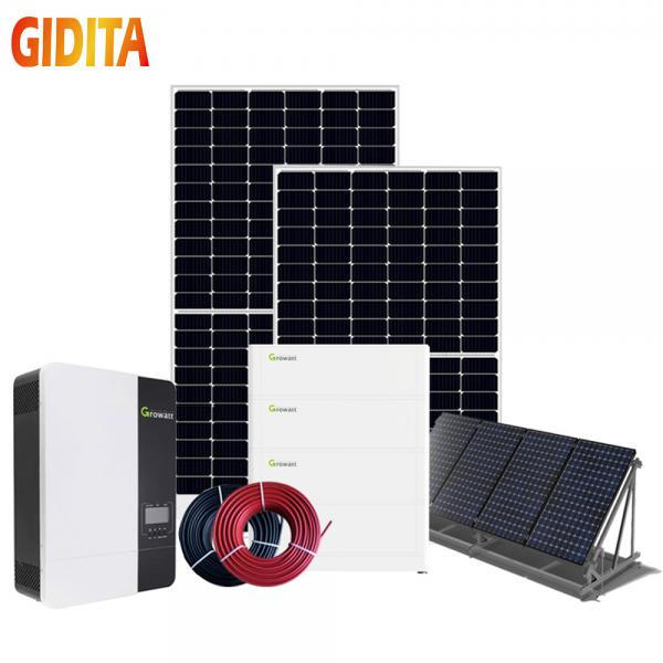 Off Grid Solar Power Storage System 10kw 8kw 5kw 3kw Home Solar Power System