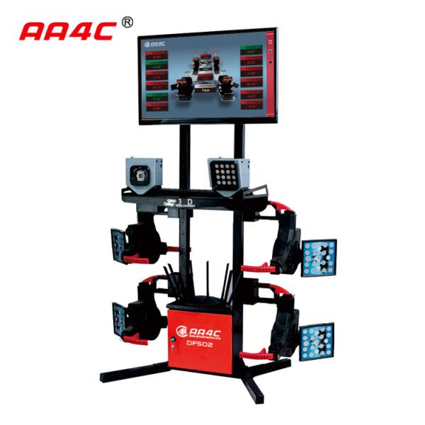 AA4C DF502 3D wheel alignment machine 5 cameras no camera beam no cabinet no monitor no computer Be applicable to two post lift and small-scissors