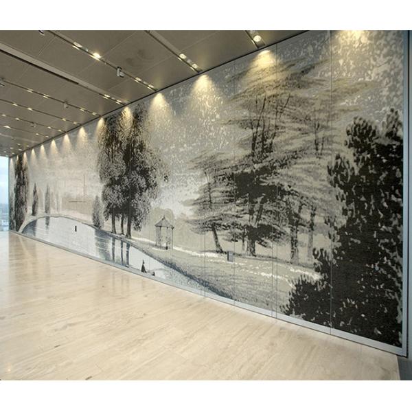 95mm Paint Fabric Surface Foldable Partition Wall For Restaurant