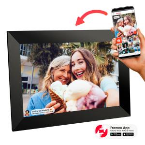 Best 8/10 inch digital photo album wifi touch screen digital photo frame,digital cloud frame with frameo app remote update wholesale