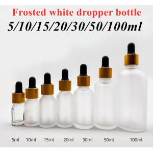Skincare 2 Oz Frosted Dropper Bottles Clear Empty Dropper Bottles