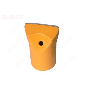 Buy cheap Hydraulic Tapered Button Bit , 12 Degree Chisel Drill Bit Stone Breaking Cutting from wholesalers