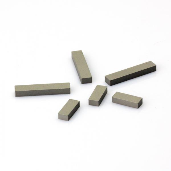 High Strength 25*5*4mm Tungsten Carbide Wear Tiles For TC Bearing