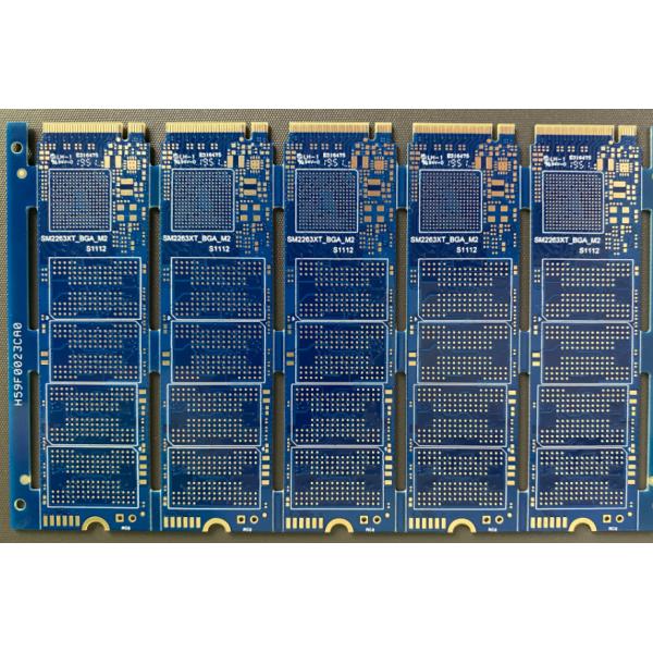 OEM Gold Finger Impedance Control PCB Blind and Buried Vias For Computer Electronics