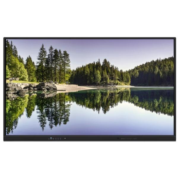 Cheap Newer Version Android System Interactive Flat Panel With High Contrast 1200:1 And Cursor Speed 100 Dot/S  20 Touch Point supported with screen share interactive whiteboard for sale