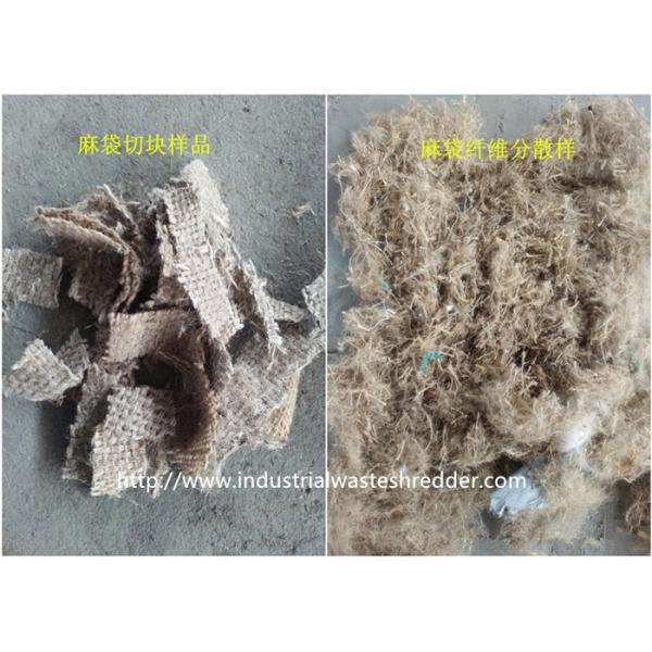 Flax Rag Cutting Machine Flax Fiber Yarn Sack Raw Recycling Shredder With Opener
