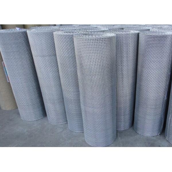 0.5-10mm Hot Dip Galvanized Wire Mesh , Stainless Steel Crimped Mesh For Protection