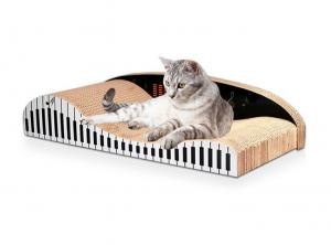 Best Light Weight Cat Scratcher Cardboard Natural Harmless Catnip Neutral Colors wholesale