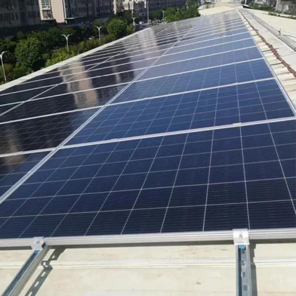 Hot Dip Galvanized 3m Framed Frameless Solar Pv Mounting Brackets For Rooftop Solar Solutions