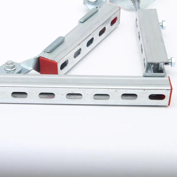 Bolted Steel Seismic Retrofit Brackets Anvil Seismic Bracing For Durable Protection Corrosion Resistance