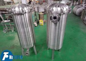 Best Industrial Vertical Fineness Filtration Small Size Bag Filter Housing. wholesale