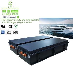 Best CTS Electric Motor Boat Battery 96v 100ah 200ah 300ah 400ah Lifepo4 Lithium Battery Pack For Ev Yacht Boat wholesale