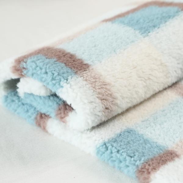 100% Polyester Fleece Sherpa Fabric Custom Black Color Recycled Polyester Fabric