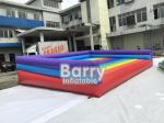 Rainbow Inflatable Jumping Bed Inflatable Bouncer Funny Outdoor Inflatable Sport