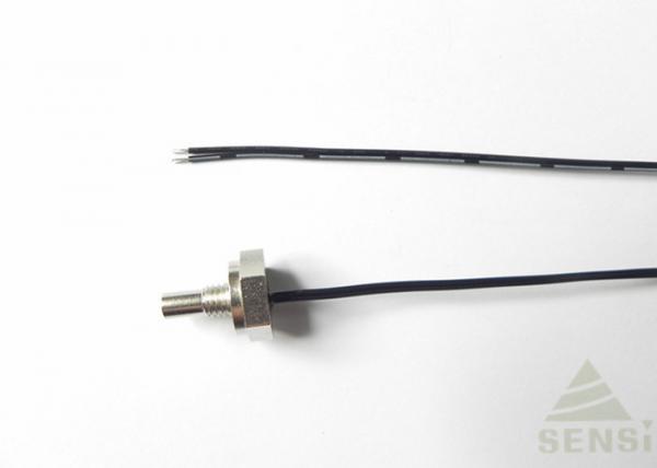 Cheap Threaded Nickel Plated Brass Tube Temperature Sensor 50Kohm 3950 RoHS Compliant for sale