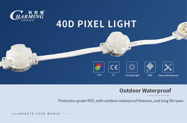 Multipurpose Waterproof Pixel Light LED , Building Facade LED Point Lights