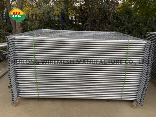 Lightweight Anti Climb Temporary Fence Panel 2400x2100mm Standard With Foot