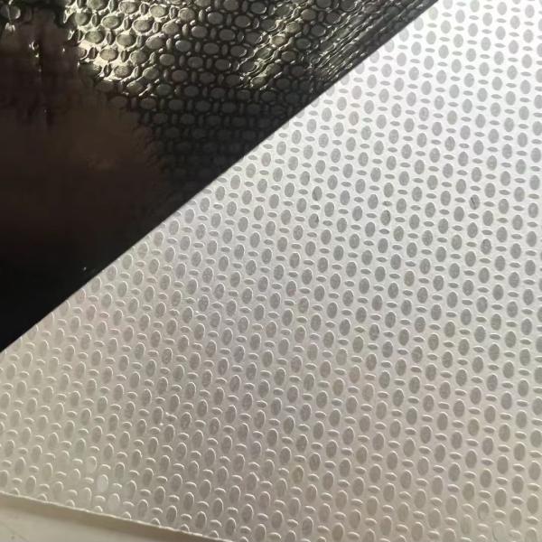 304 Stainless Steel Embossed Sheet with Anti-Fingerprint Round Pattern