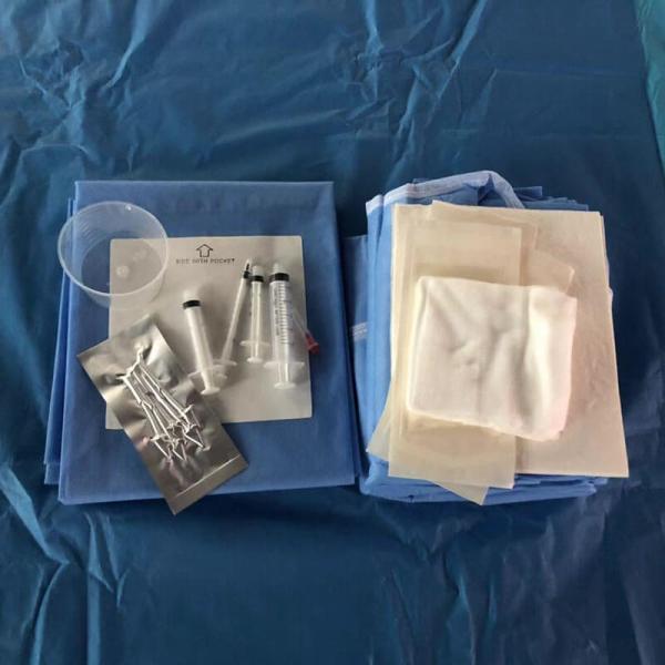 Sterile Surgical Eye Pack Ethylene Oxide Ophthalmic Drape Pack