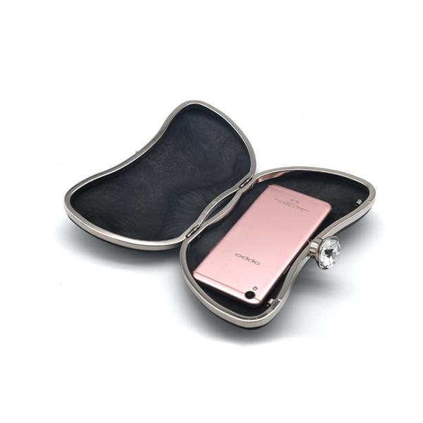 305g Butterfly Metal Clutch Frames 20.5*10.5*5cm Iron Minaudiere Frame